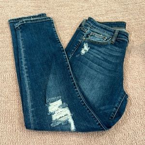 Judy blue distressed slim fit jeans